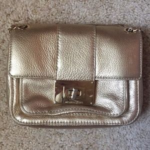Michael Kors Gold evening bag